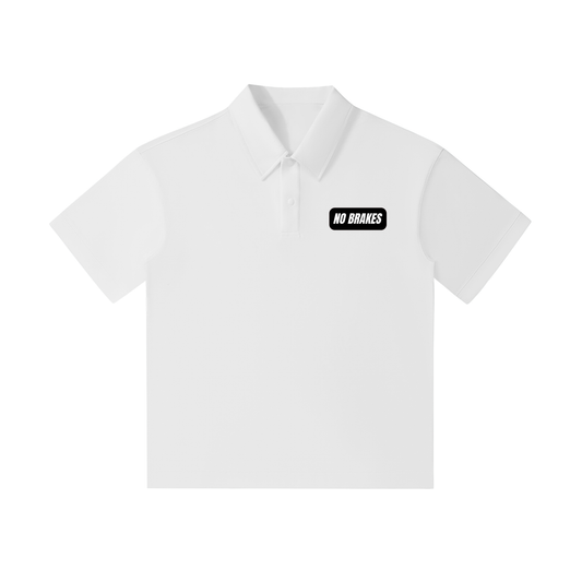 Drop Shoulder Short-Sleeve Polo